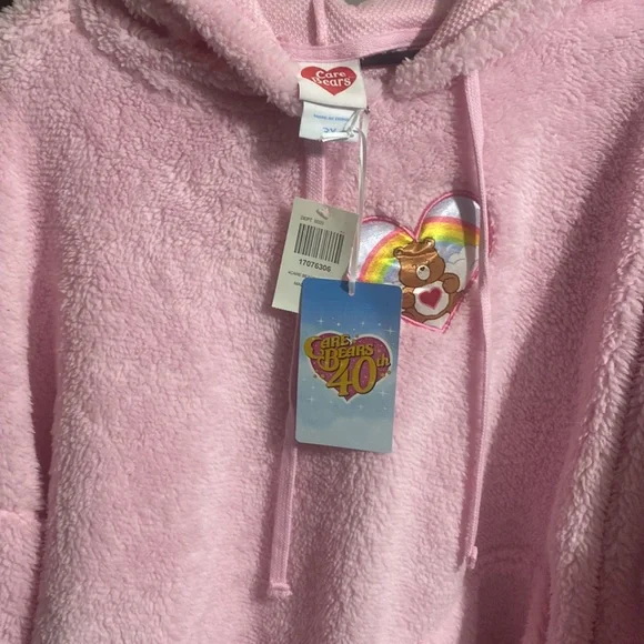 Care Bear set 3X Fluff hoodie+⭐️waffle pant+🧦🐻socks+headband/wristband NIP💕$19 - Picture 16 of 17
